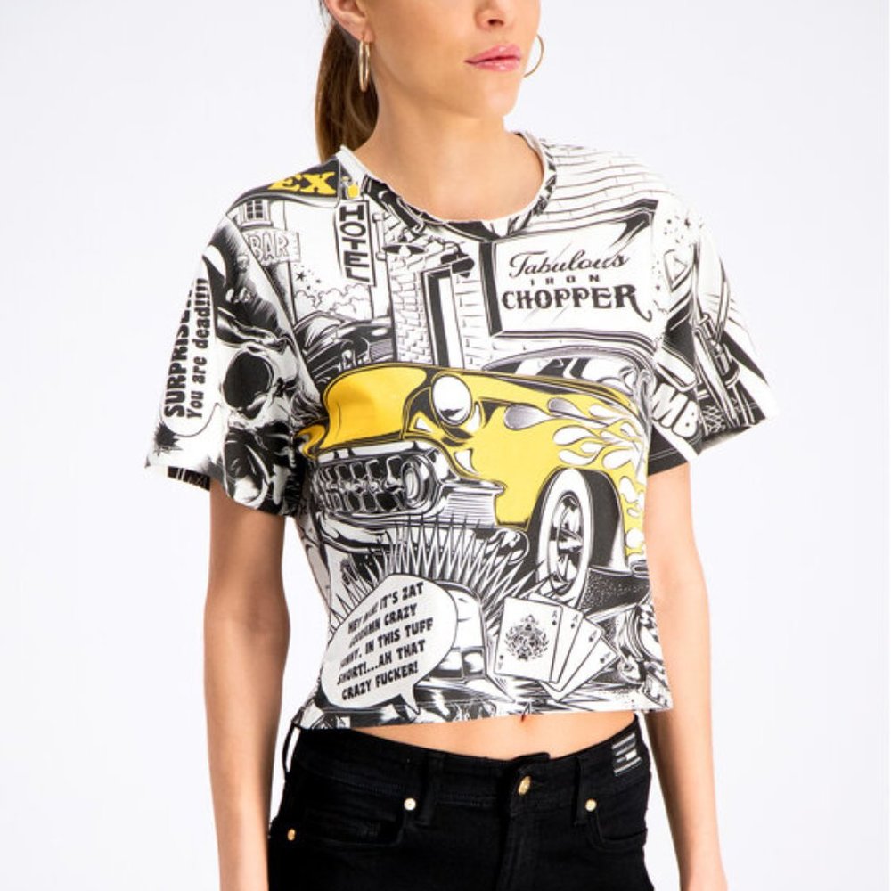 The Kooples T-Shirt Jersey & David Vincent Pr FTSC18030S Bunt Regular Fit